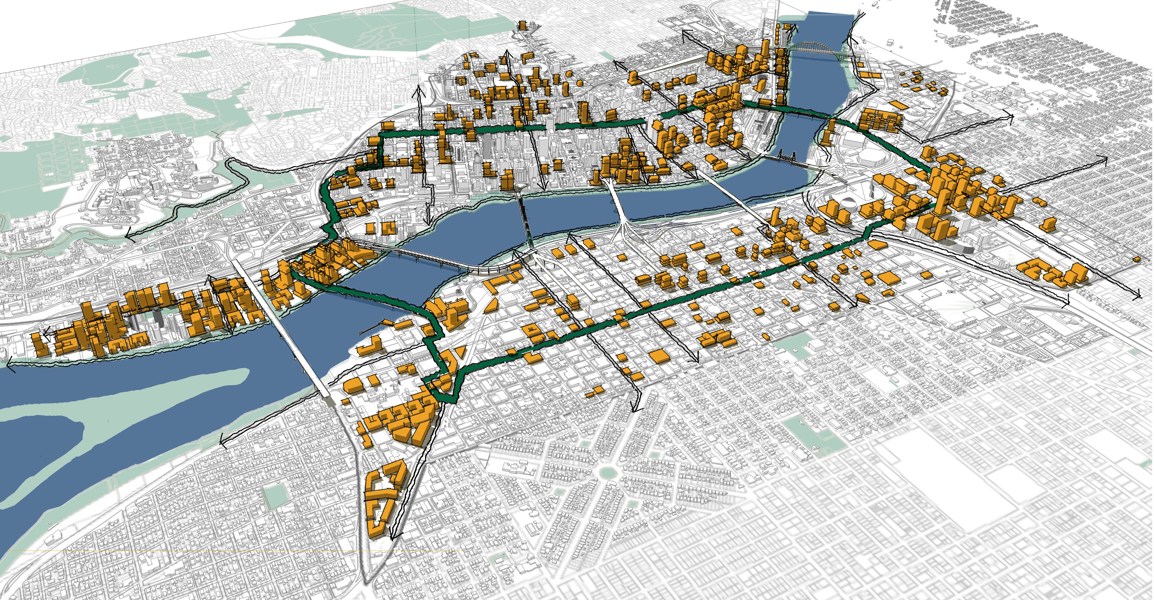 Green Loop Greenway Freight Network